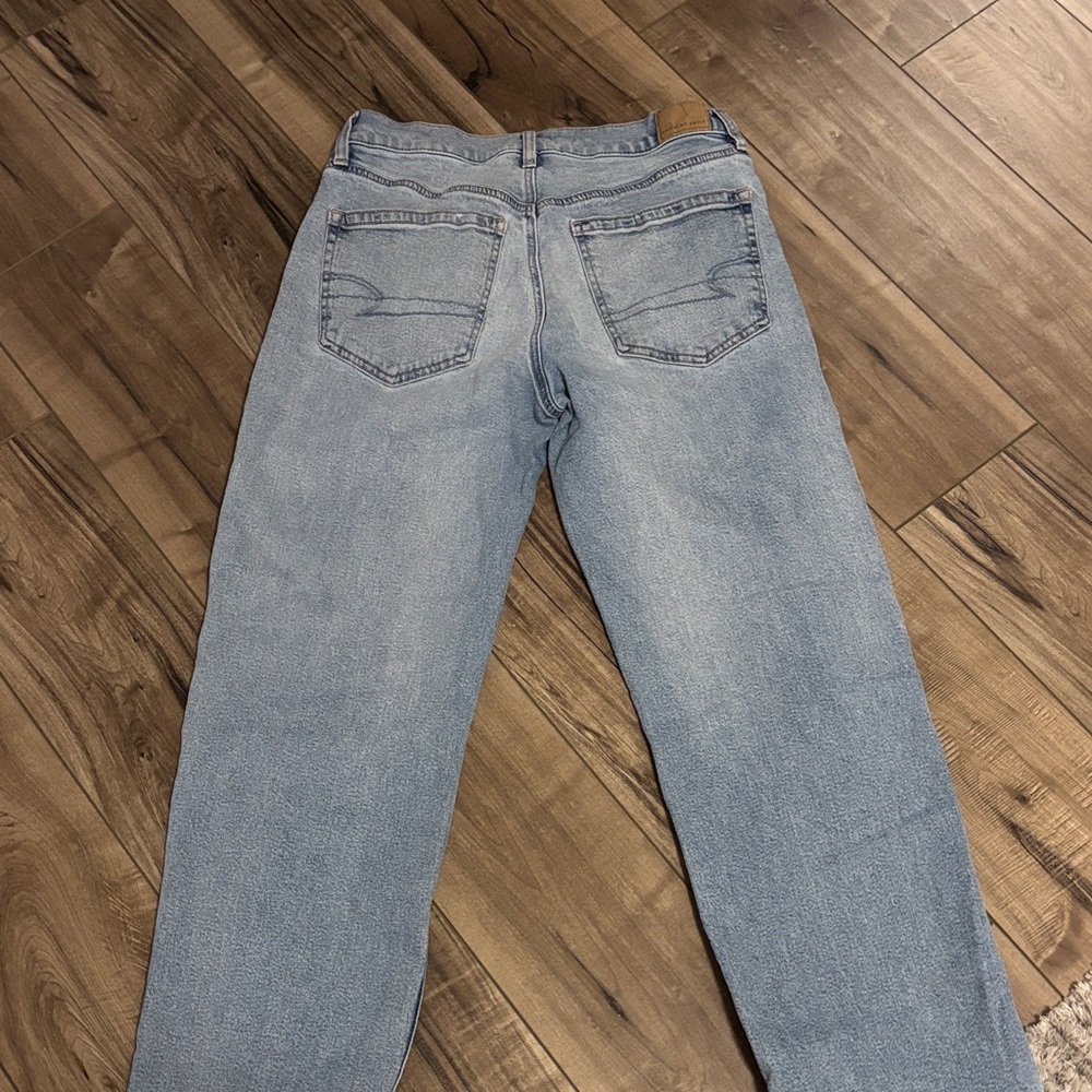American Eagle Outfitters Light Blue Straight Jeans - Picture 6 of 6